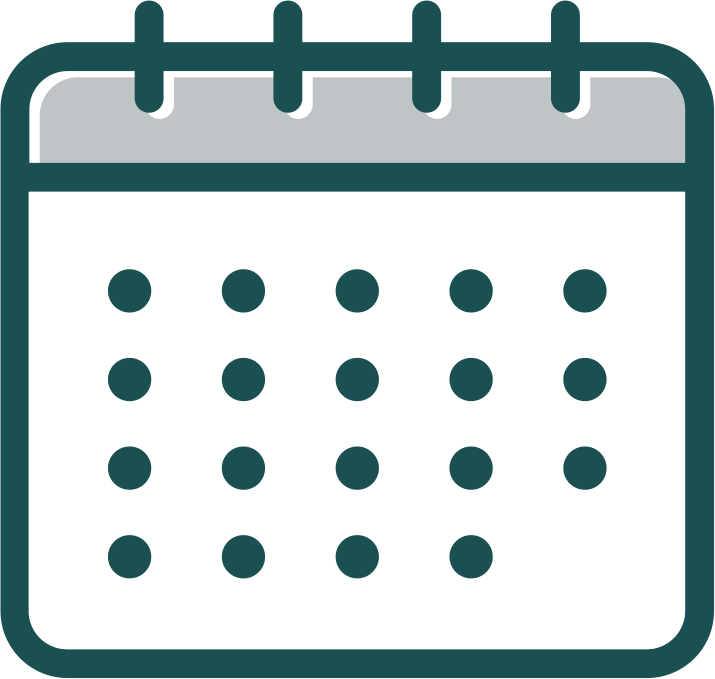 Training calendar icon